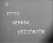 Kedd, szerda, csütörtök (1970)