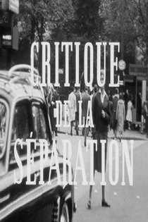 Critique de la séparation (1961)