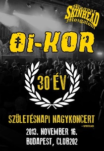 Oi-Kor : 30 év – Születésnapi Nagykoncert (2015)