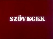 Szövegek – Örkény István első 75 éve (1986)