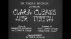 Clara Cleans Her Teeth (1926)